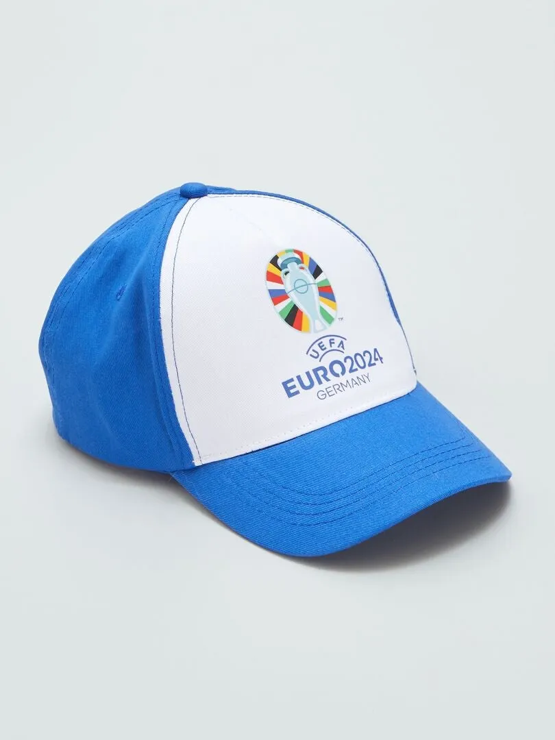 GORRA DE TELA  EUROCOPA 2024  NIñOS  AZUL