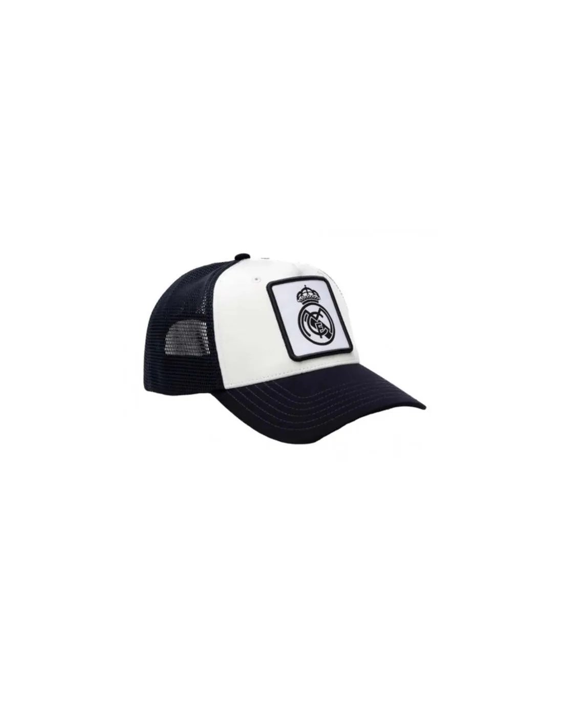 Gorra infantil Real Madrid con rejilla en lado posterior