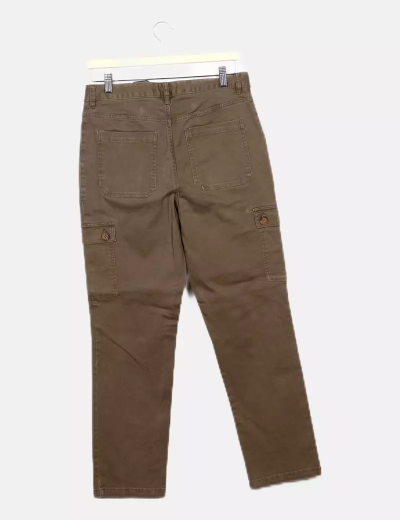 H&M Jeans kaki cargo