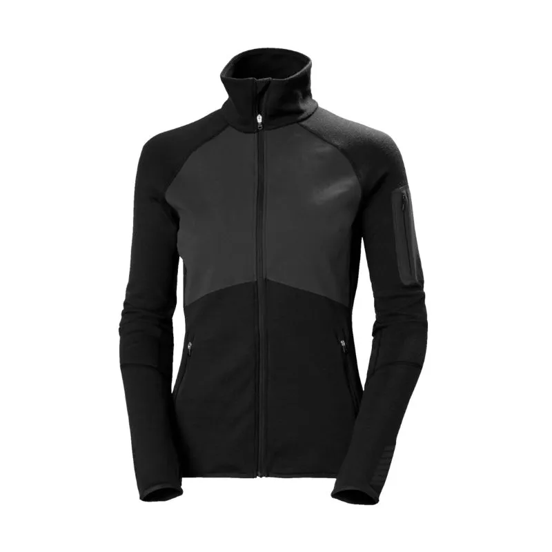 HELLY HANSEN Lifa Merino Midlayer Fleece (Negro) Mujer