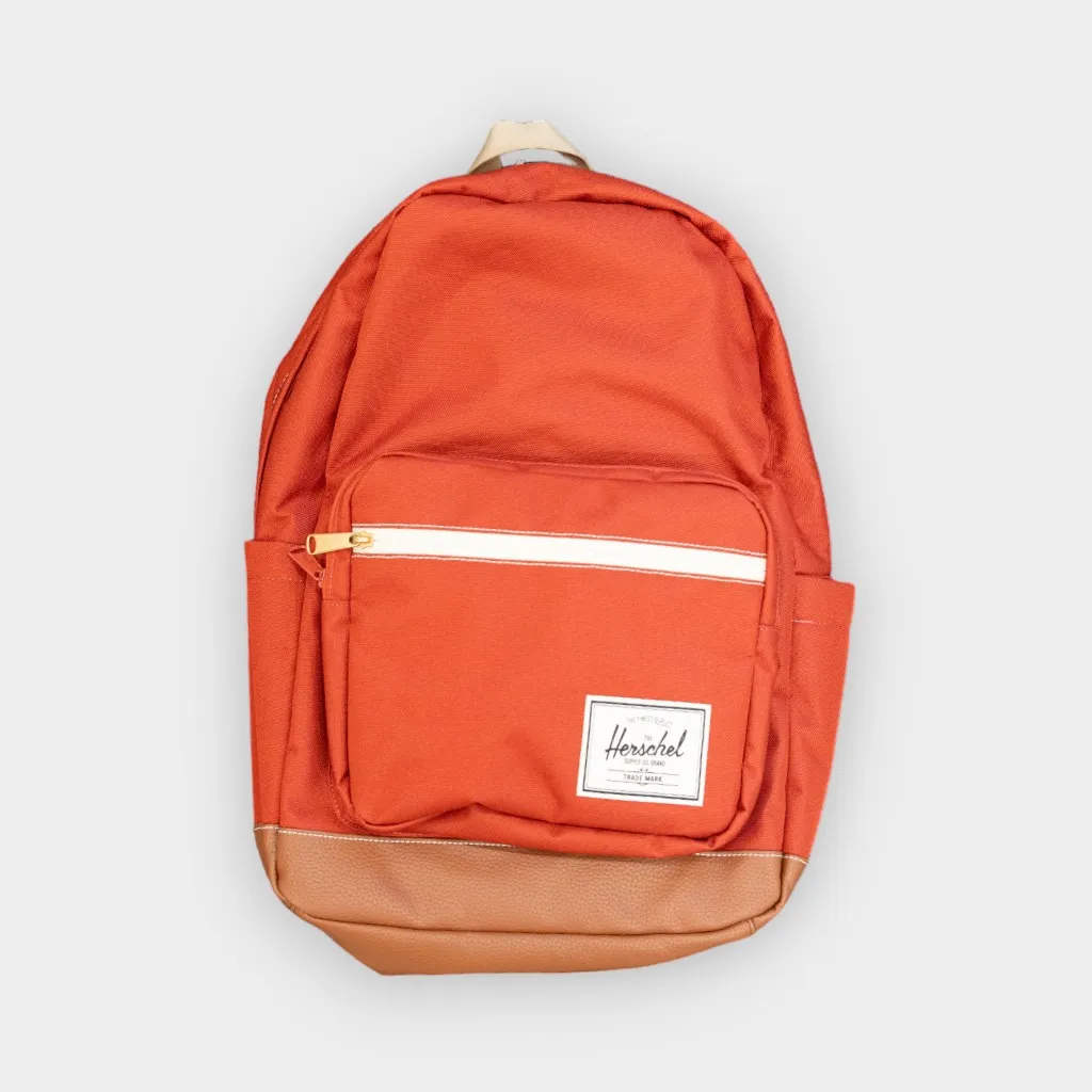 Herschel – Mochila Pop Quiz red ochre tan white stitch