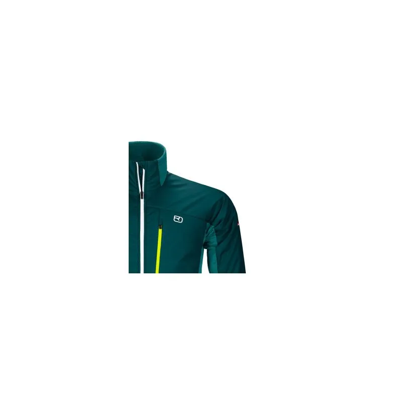 Hombres Ortovox Westalpen Swisswool Hybrid M (Dark Pacific) chaqueta polar