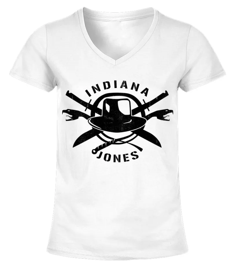 Indiana Jones B7 WT Camiseta cuello pico Mujer