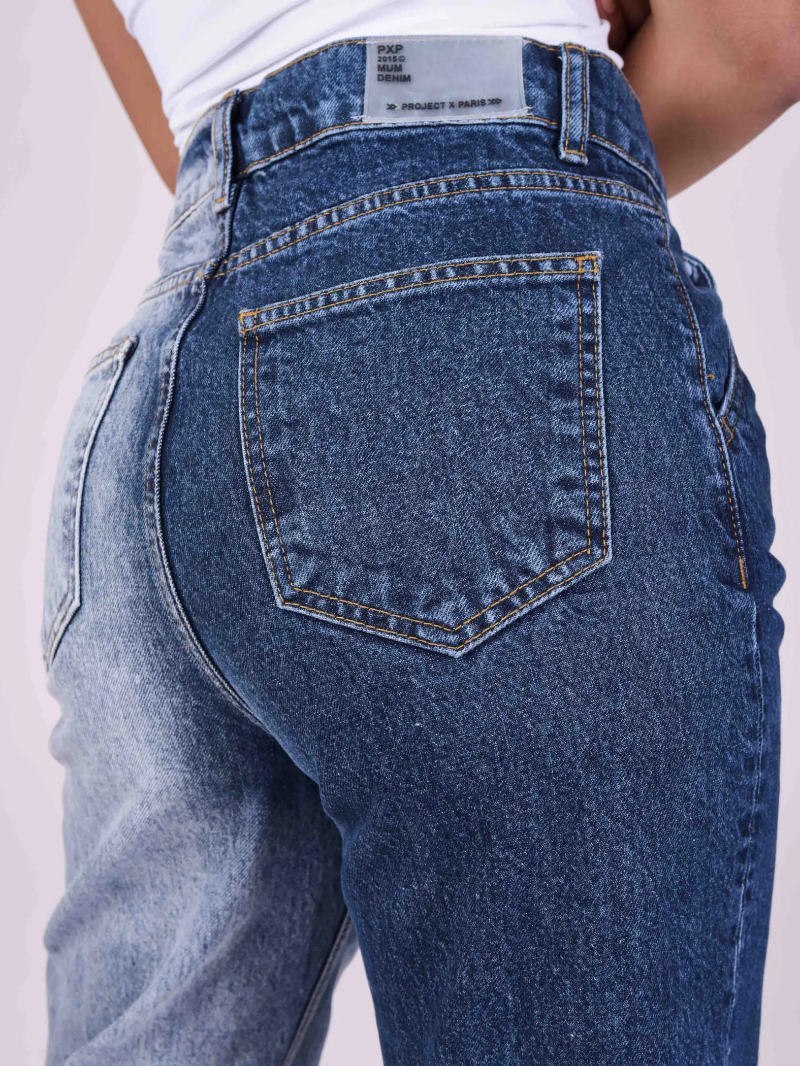 Jeans bicolor