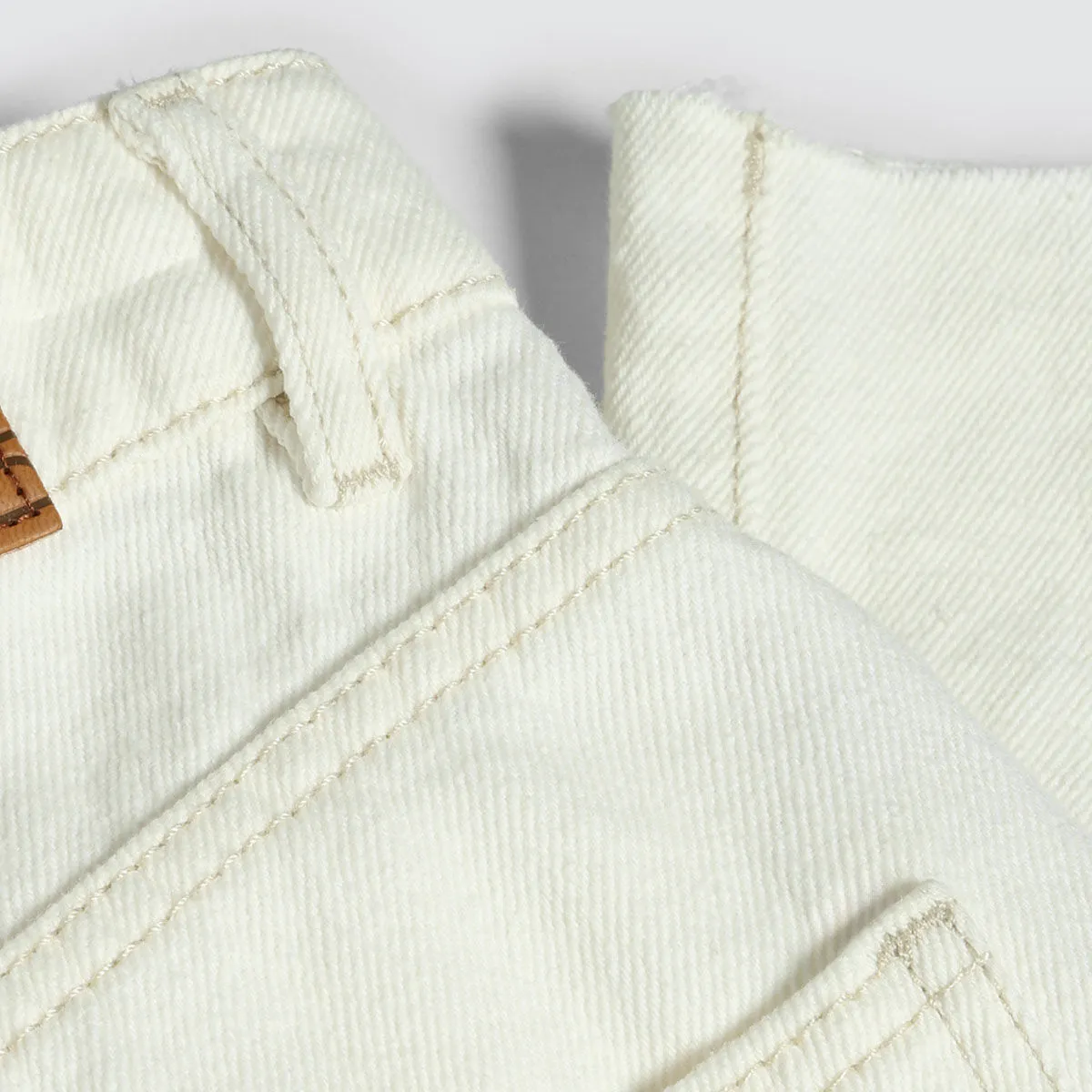 Jeans Culotte Tono Blanco
