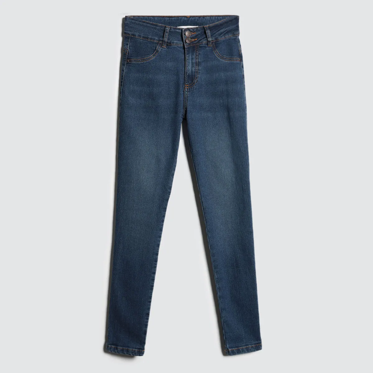 Jeans Push Up Tono Oscuro