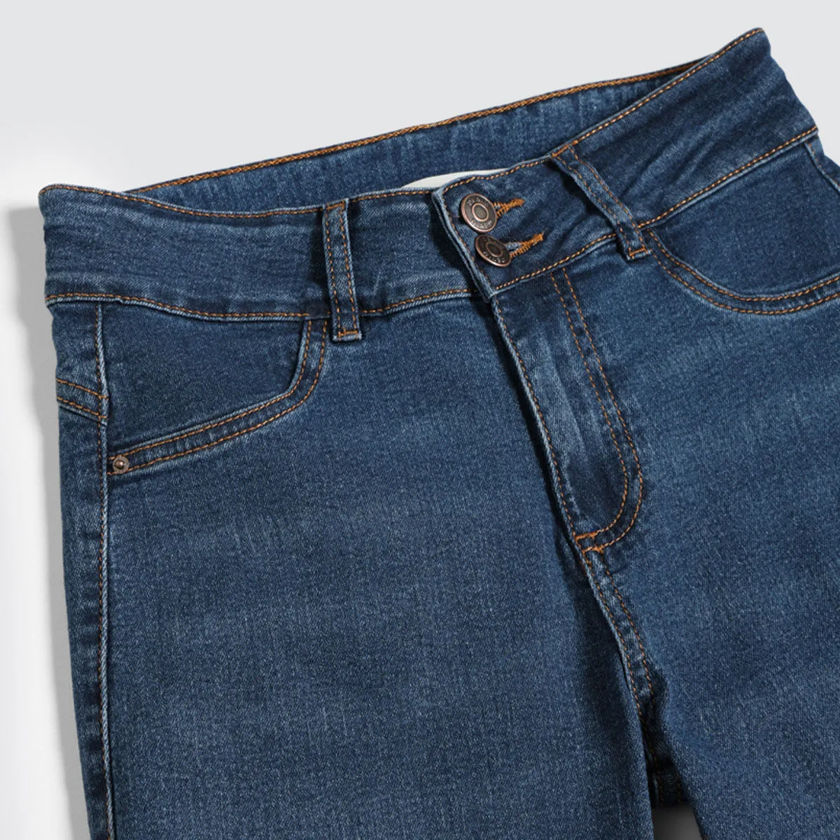 Jeans Push Up Tono Oscuro