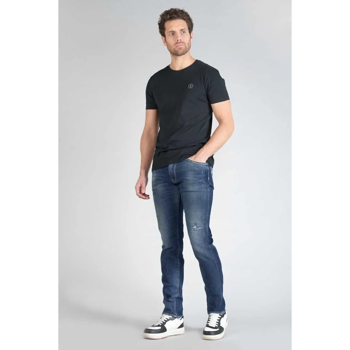 Jeans regular , largo 34