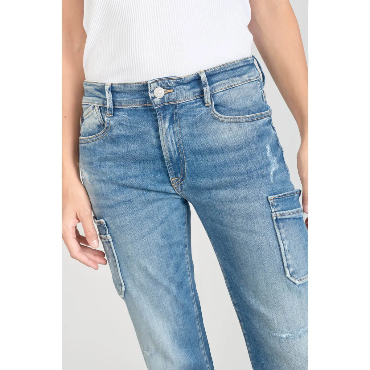 Jeans regular PRECIEUX, 7/8