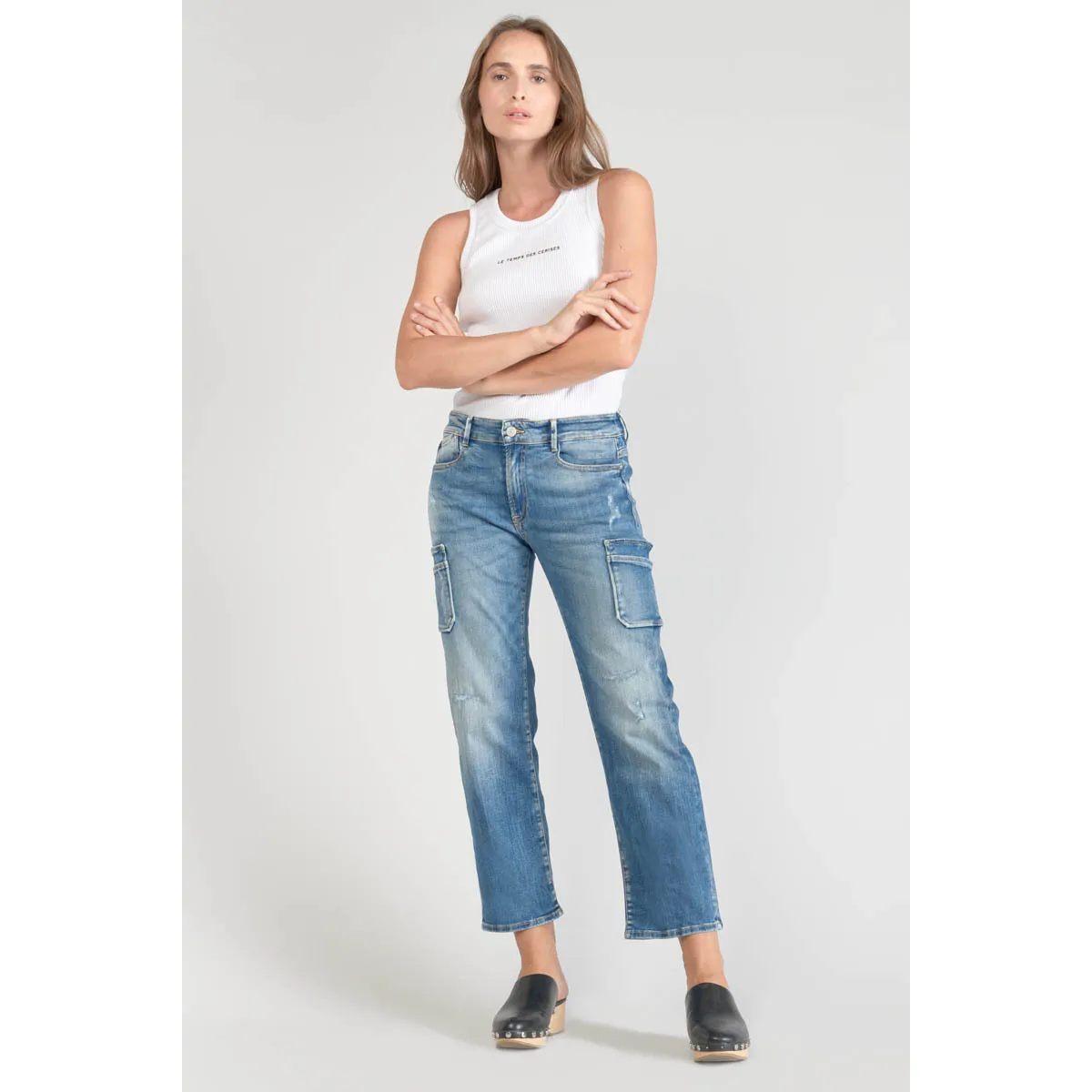 Jeans regular PRECIEUX, 7/8