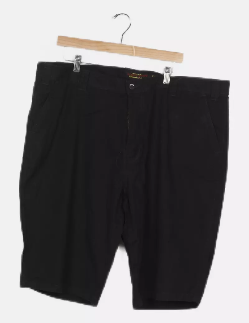 Koyote Jeans Bermuda negra básica