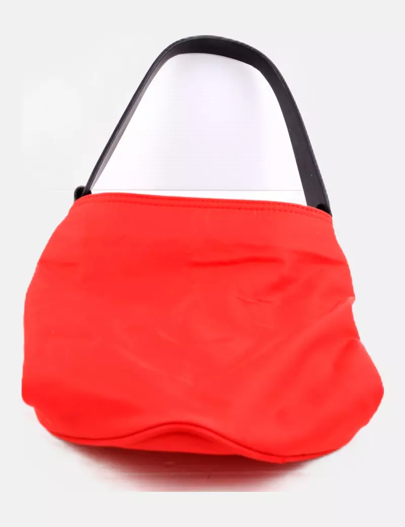 LANCEL Bolso rojo lona