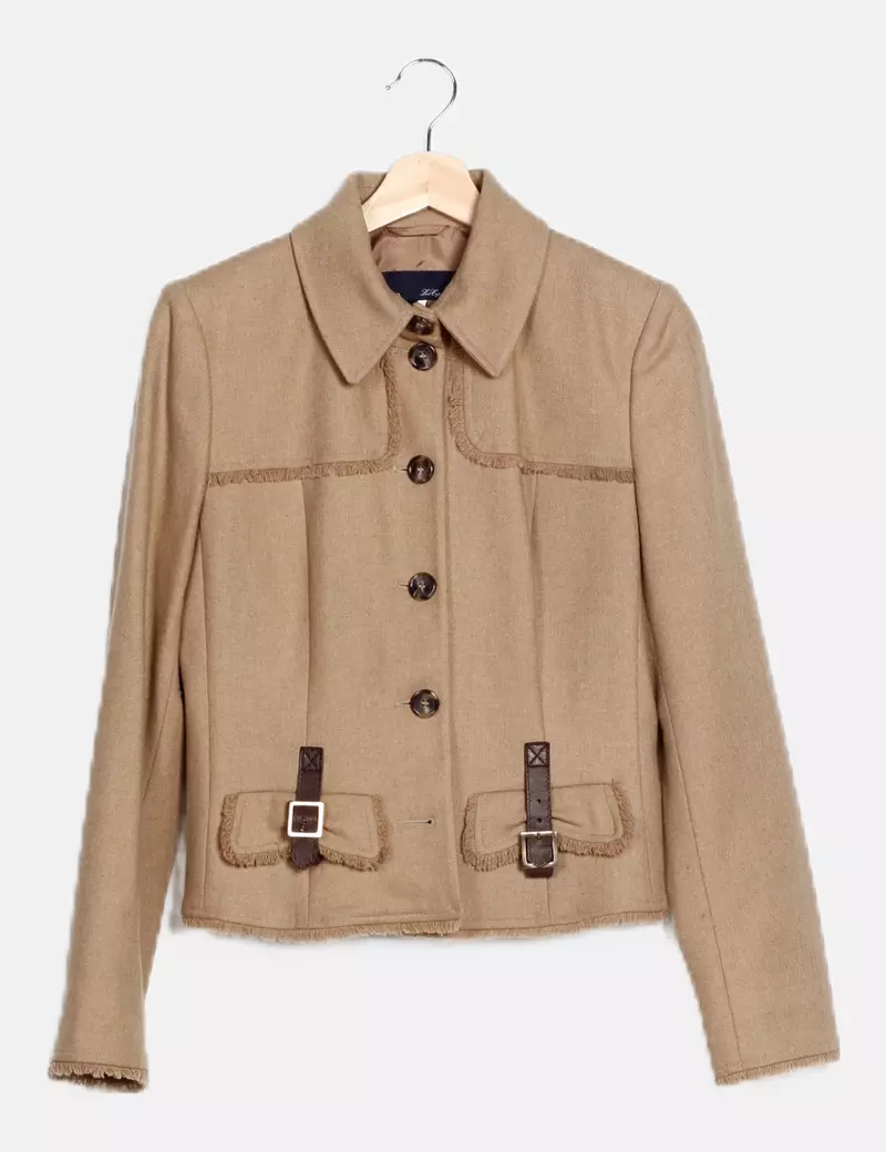 Les Copains  Chaqueta beige casual