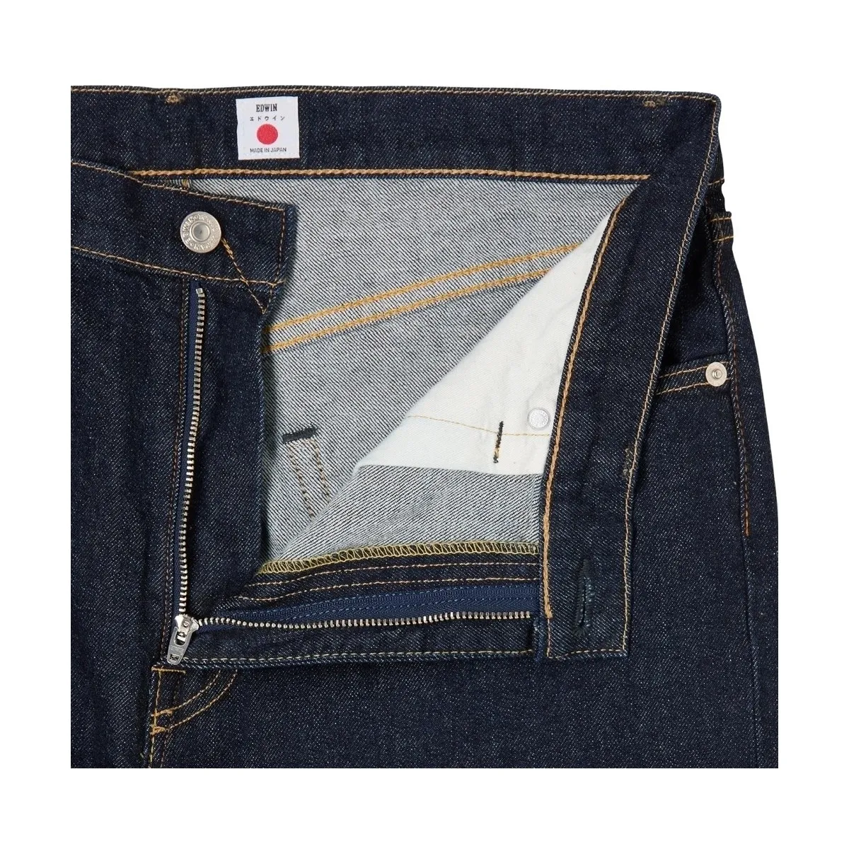 LOOSE TAPERED JEANS  BLUE RINSED