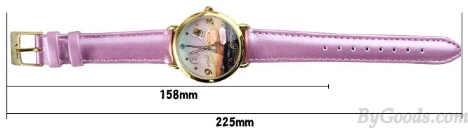 Lovely Princess Eiffel Tower Polymer Clay Watch