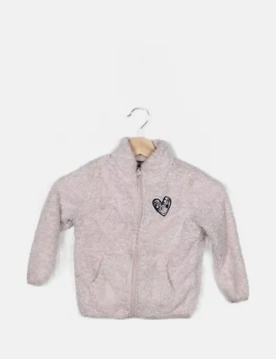 Lupilu Chaqueta rosa texturizada
