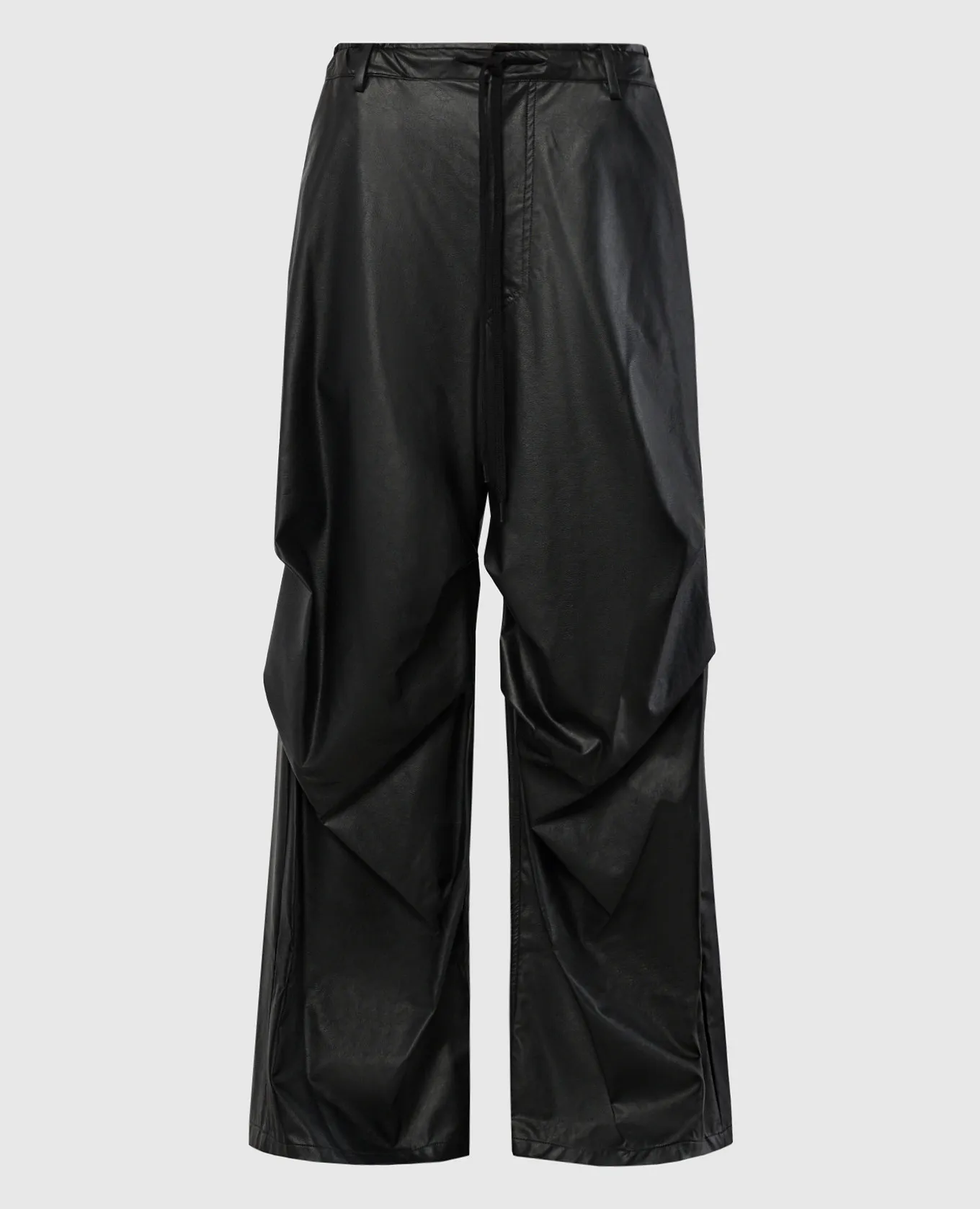 Maison Margiela MM6 Black pants with drape
