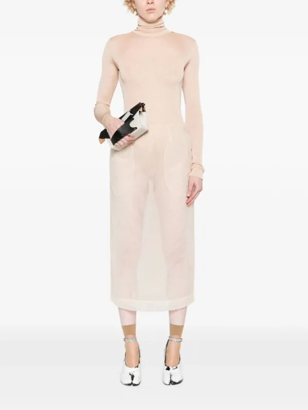MAISON MARGIELA TOP  COLOR CARNE Y NEUTRAL