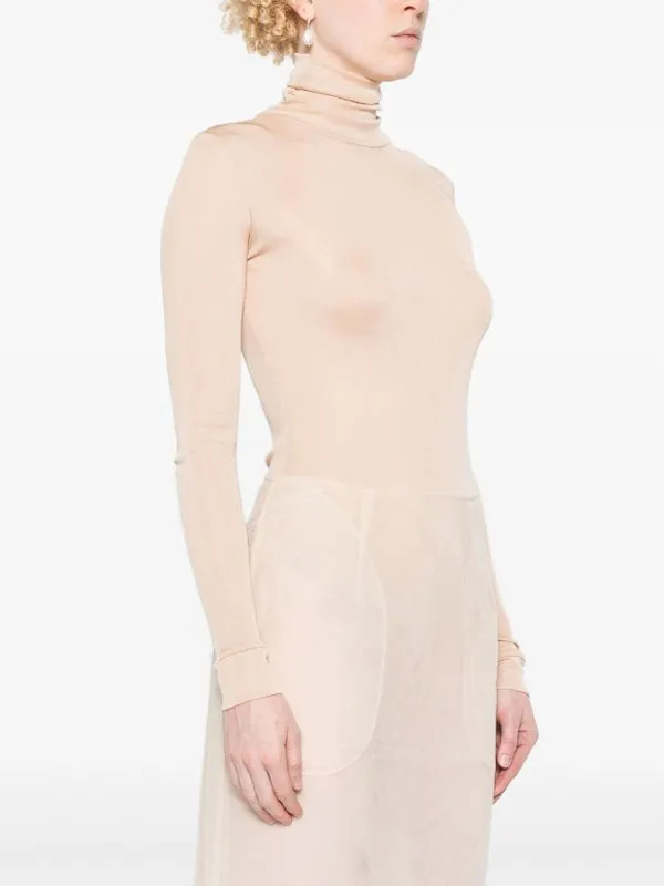 MAISON MARGIELA TOP  COLOR CARNE Y NEUTRAL