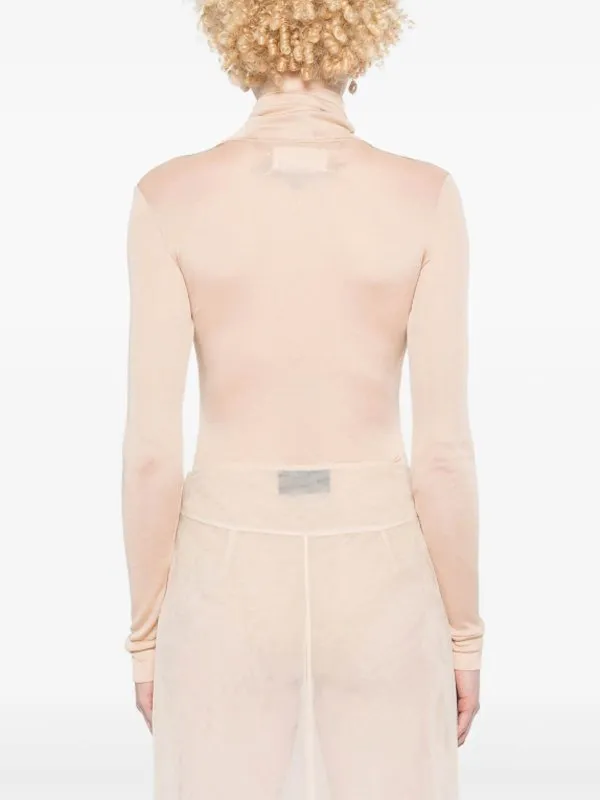 MAISON MARGIELA TOP  COLOR CARNE Y NEUTRAL