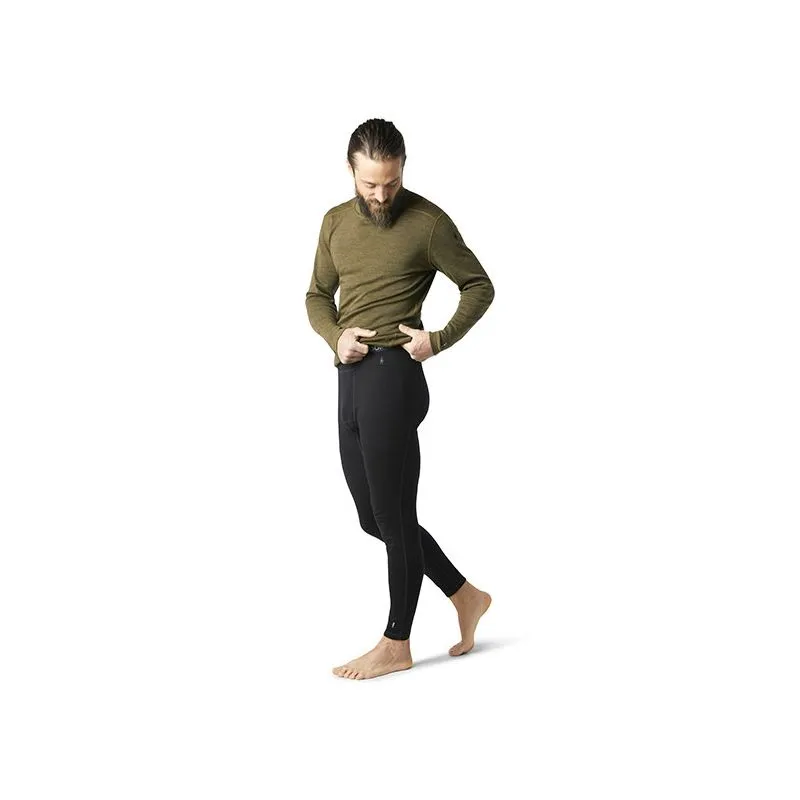 Mallas técnicas de hombre Smartwool Classic Thermal Merino (Negro)