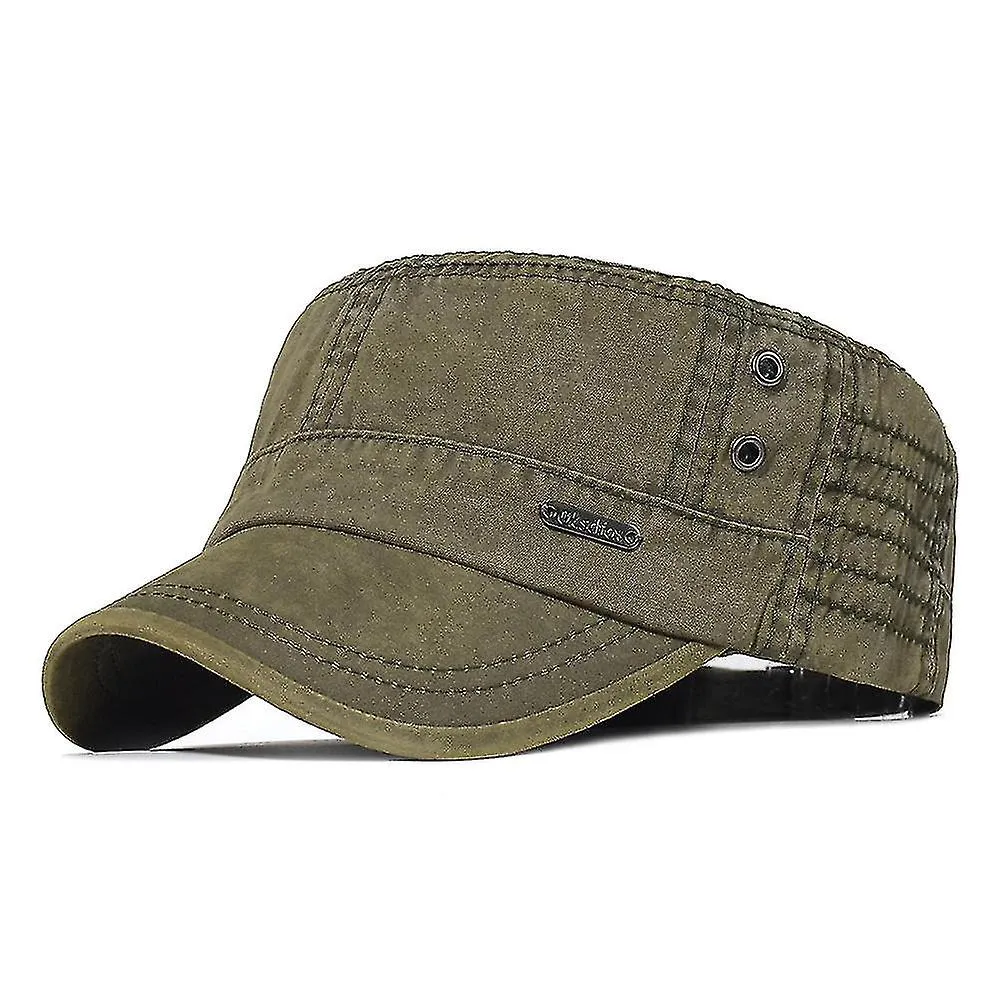 Men's Ar Cap Cadet Hat Trucker Dad Hat Flat Top Adjable Cap