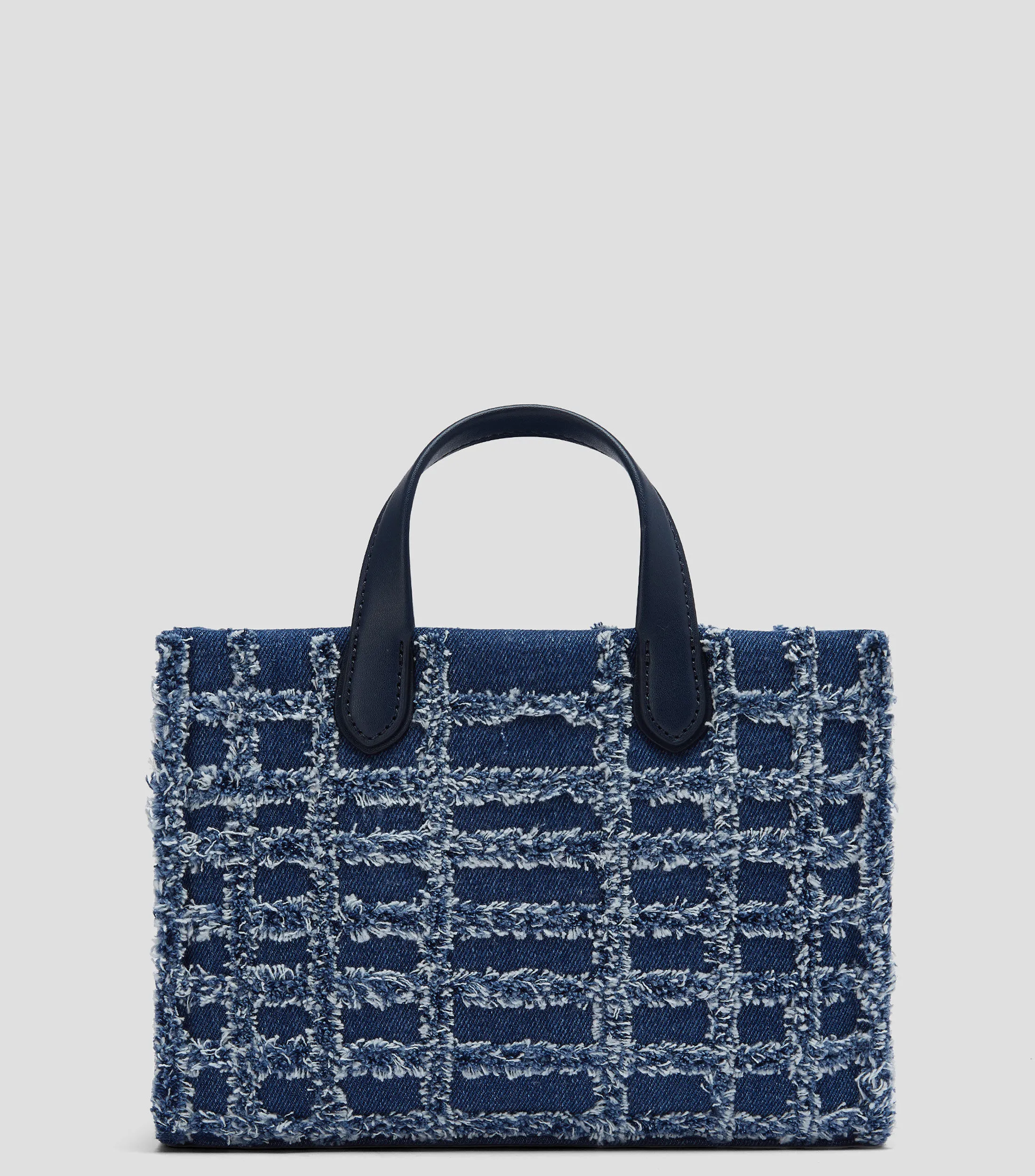 Michael Kors Bolso crossbody Azul con tweed Mujer