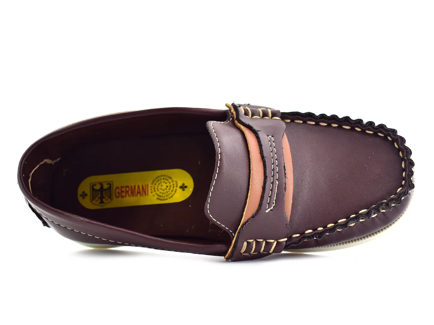 Mocasines Germany Punsonado Para Niño