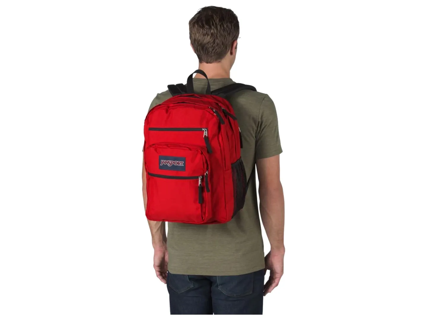 Mochila Jansport Big Student Color Rojo