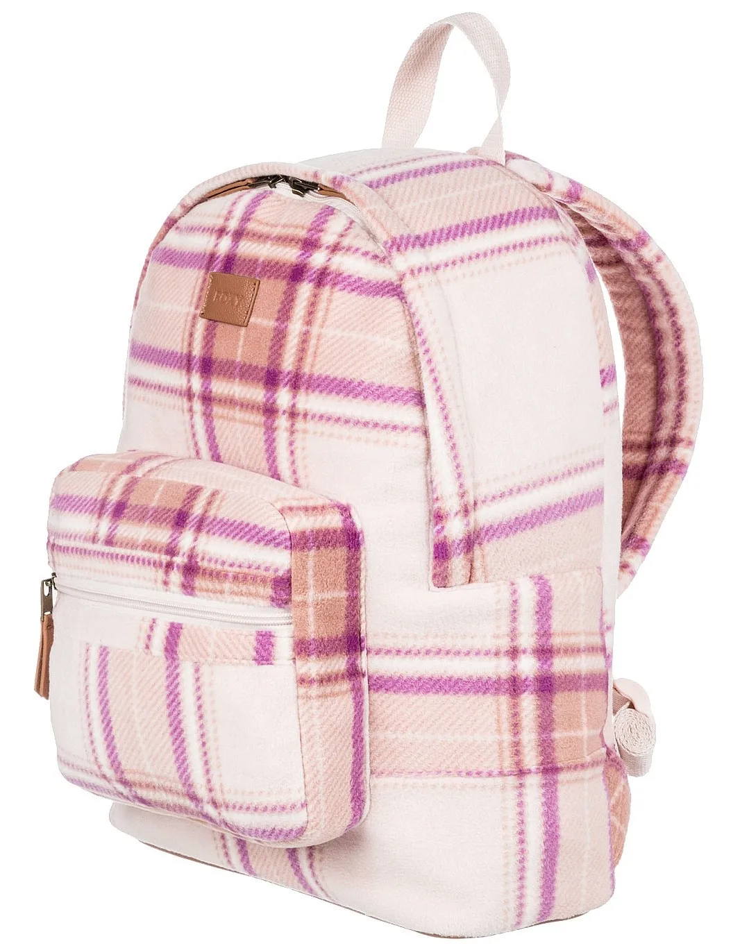 MOCHILA ROXY FRESH OASIS  NHT1/DUSTY CORAL DECKE PLAID  WOMEN´S