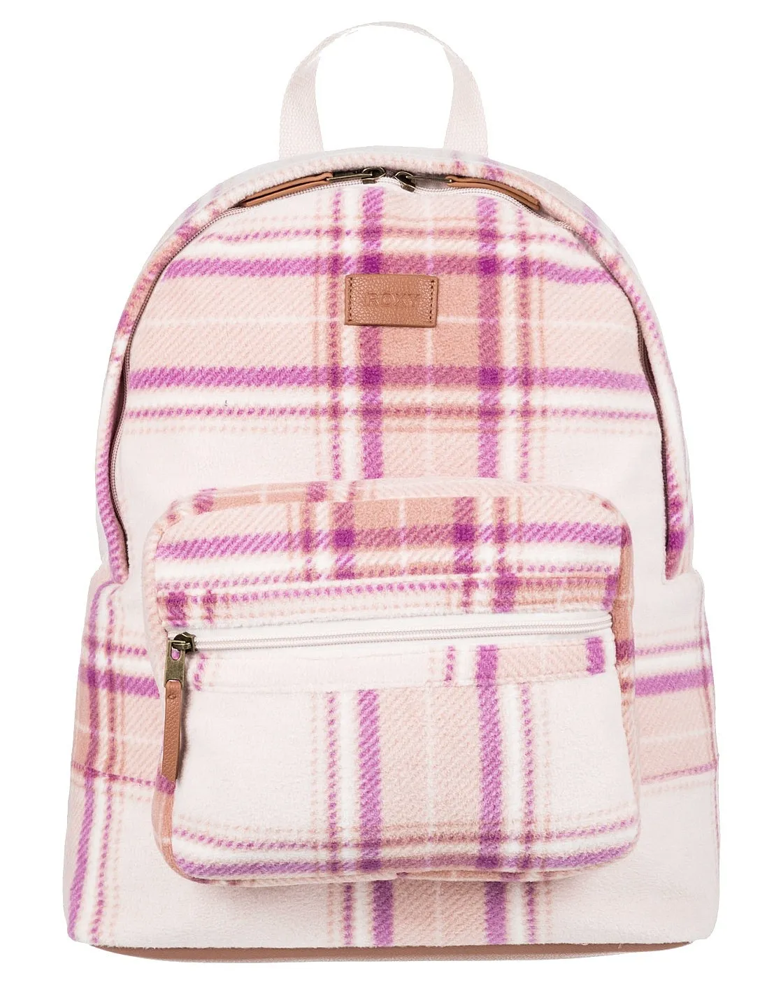MOCHILA ROXY FRESH OASIS  NHT1/DUSTY CORAL DECKE PLAID  WOMEN´S