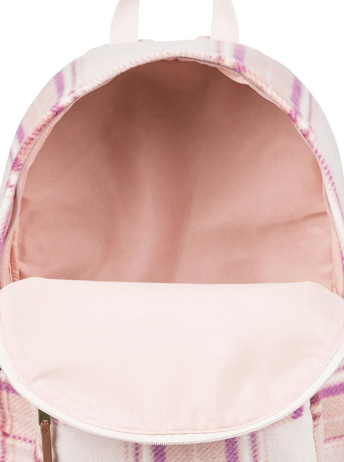 MOCHILA ROXY FRESH OASIS  NHT1/DUSTY CORAL DECKE PLAID  WOMEN´S