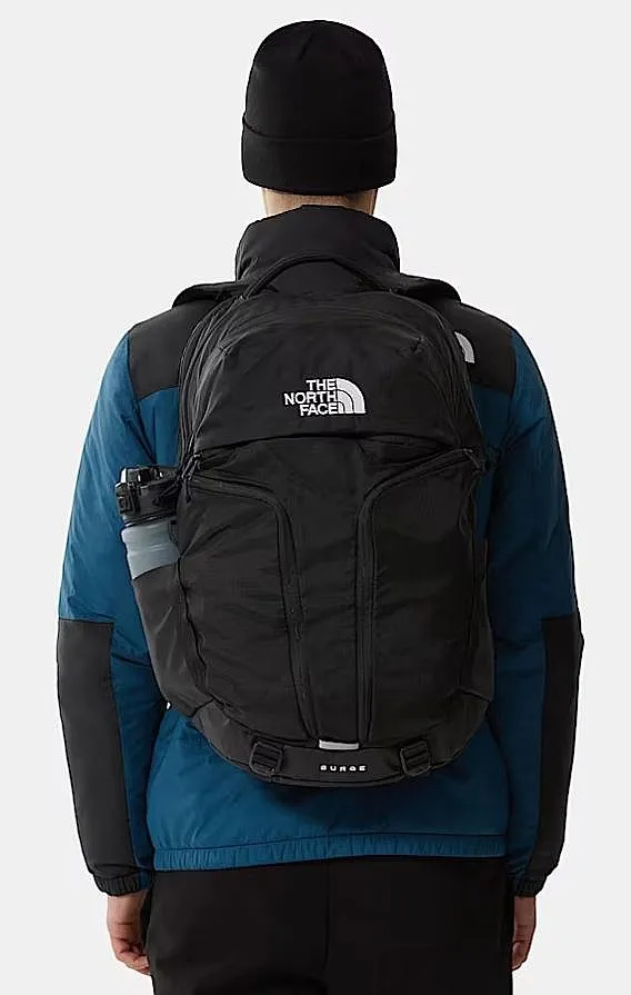MOCHILA THE NORTH FACE SURGE 31  TNF BLACK/TNF BLACK