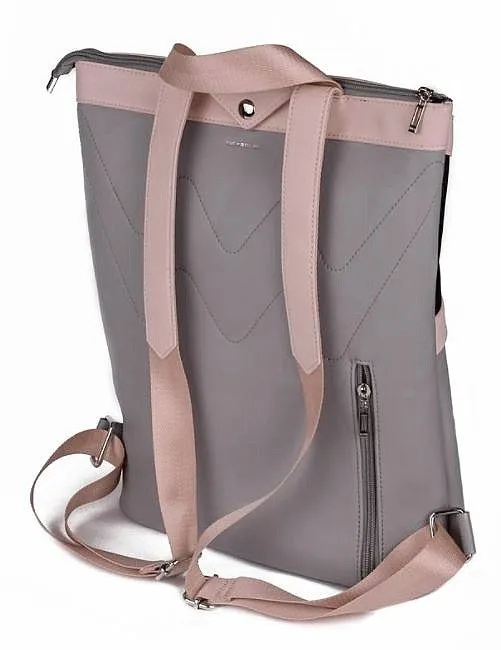 MOCHILA VUCH TIARA  GRAY/PINK  WOMEN´S