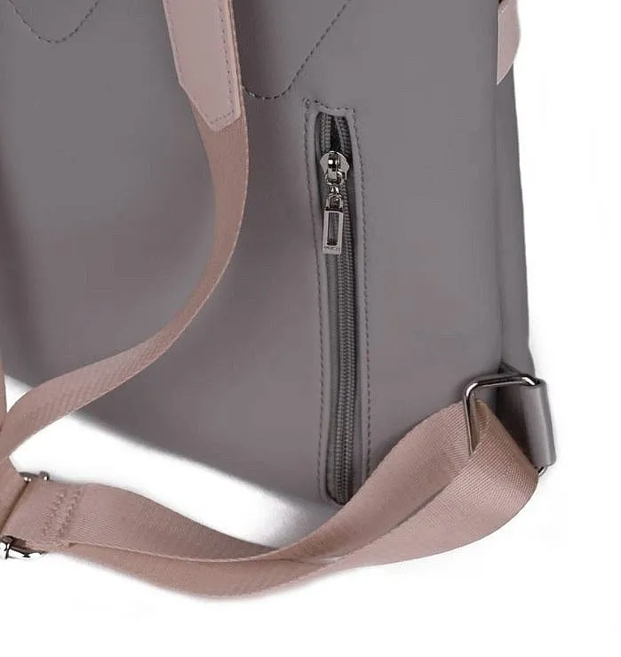 MOCHILA VUCH TIARA  GRAY/PINK  WOMEN´S