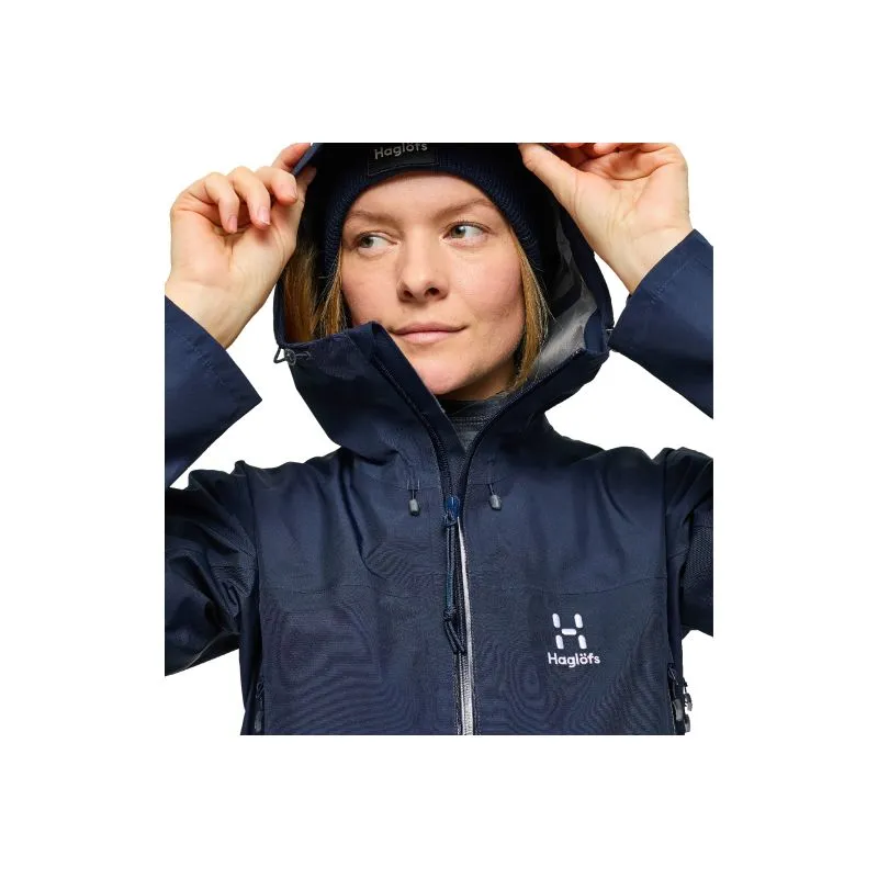 Mujer Haglöfs Roc Flash Gtx (tarn Blue) chaqueta de alpinismo