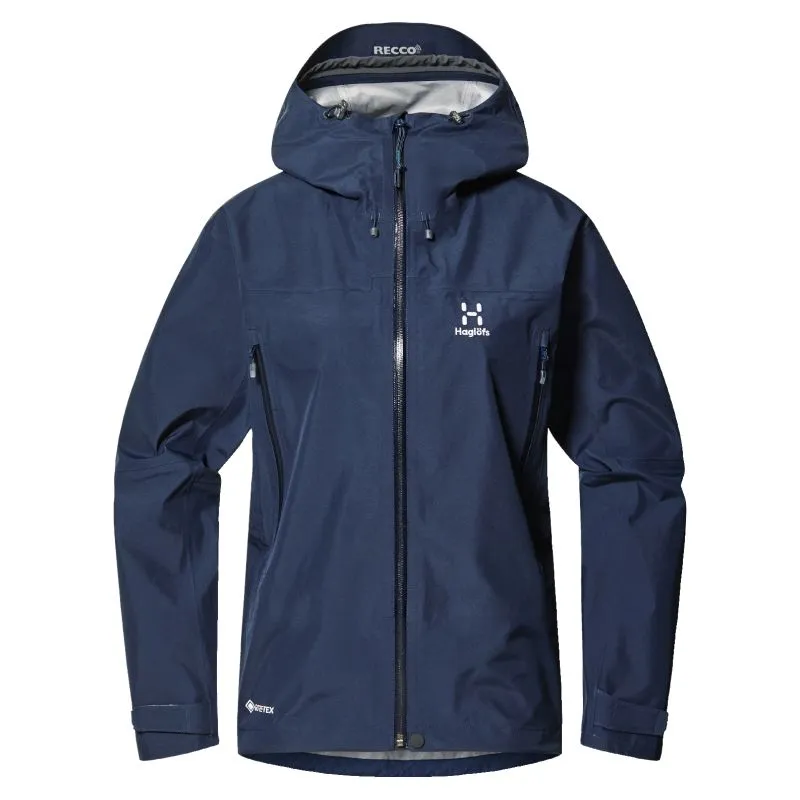 Mujer Haglöfs Roc Flash Gtx (tarn Blue) chaqueta de alpinismo