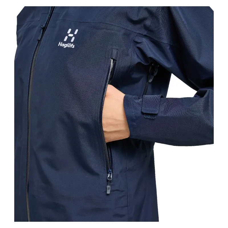 Mujer Haglöfs Roc Flash Gtx (tarn Blue) chaqueta de alpinismo