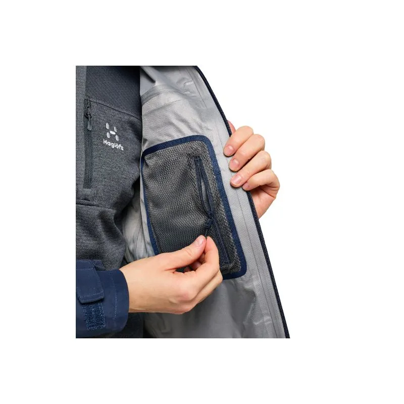 Mujer Haglöfs Roc Flash Gtx (tarn Blue) chaqueta de alpinismo