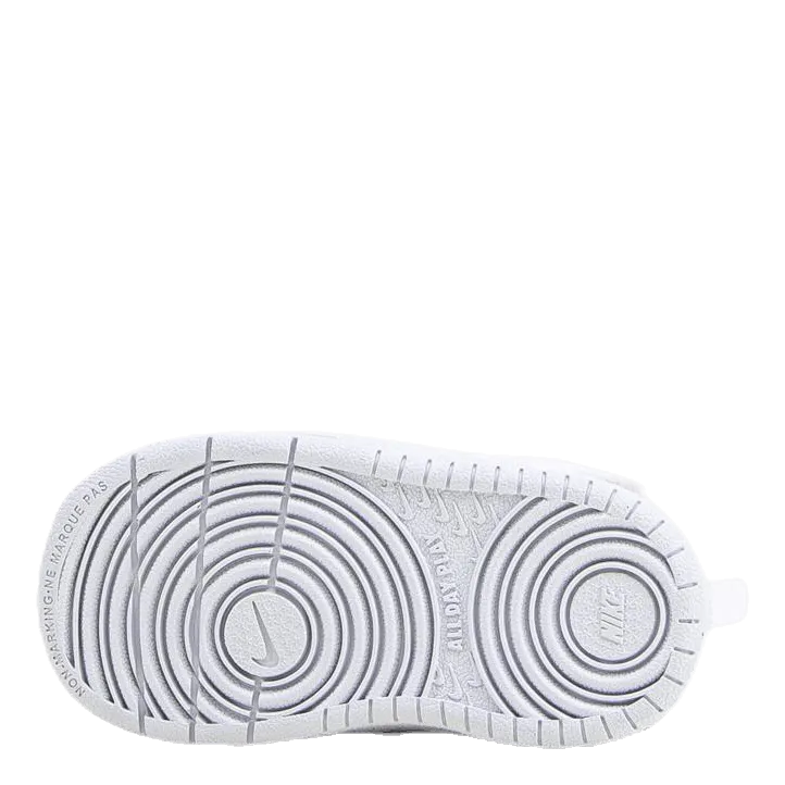 NIKE COURT BOROUGH MID 2 BABY/TODDLER SHOES WHITE/WHITEWHITE