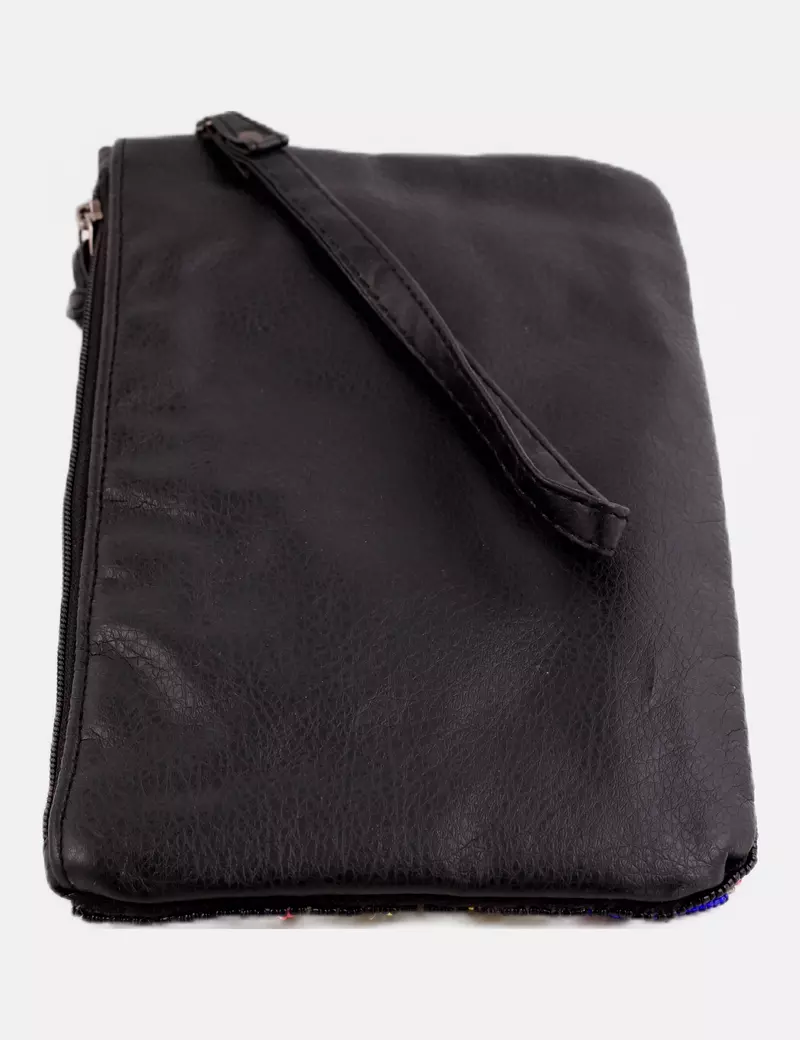 NoName Bolso multicolor abalorios