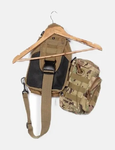 NoName Bolso verde camuflaje