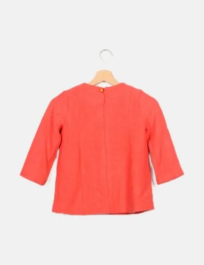 NoName Chaqueta naranja detalle botones