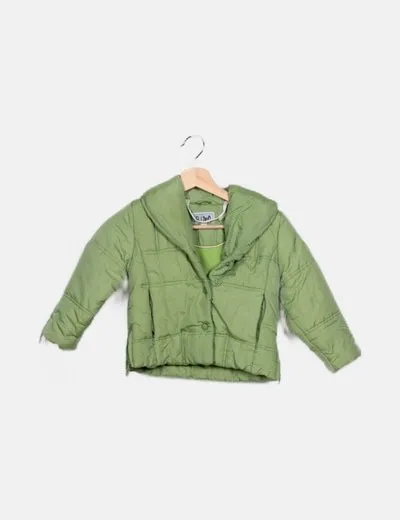 NoName Chaqueta verde acolchada
