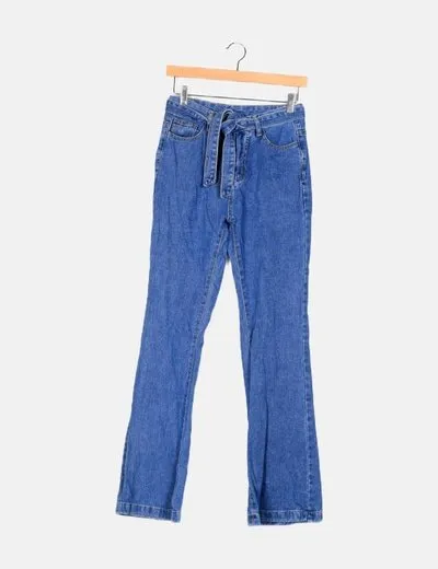 NoName Jeans denim flare azul
