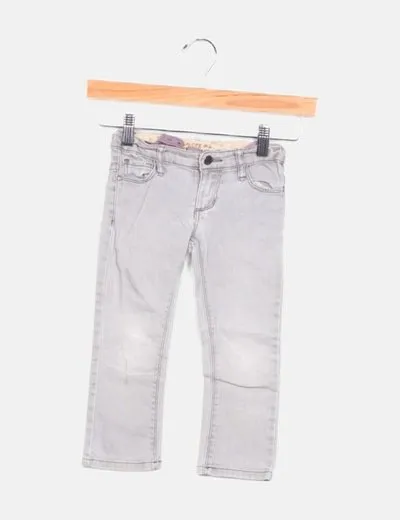 NoName Jeans denim gris skinny