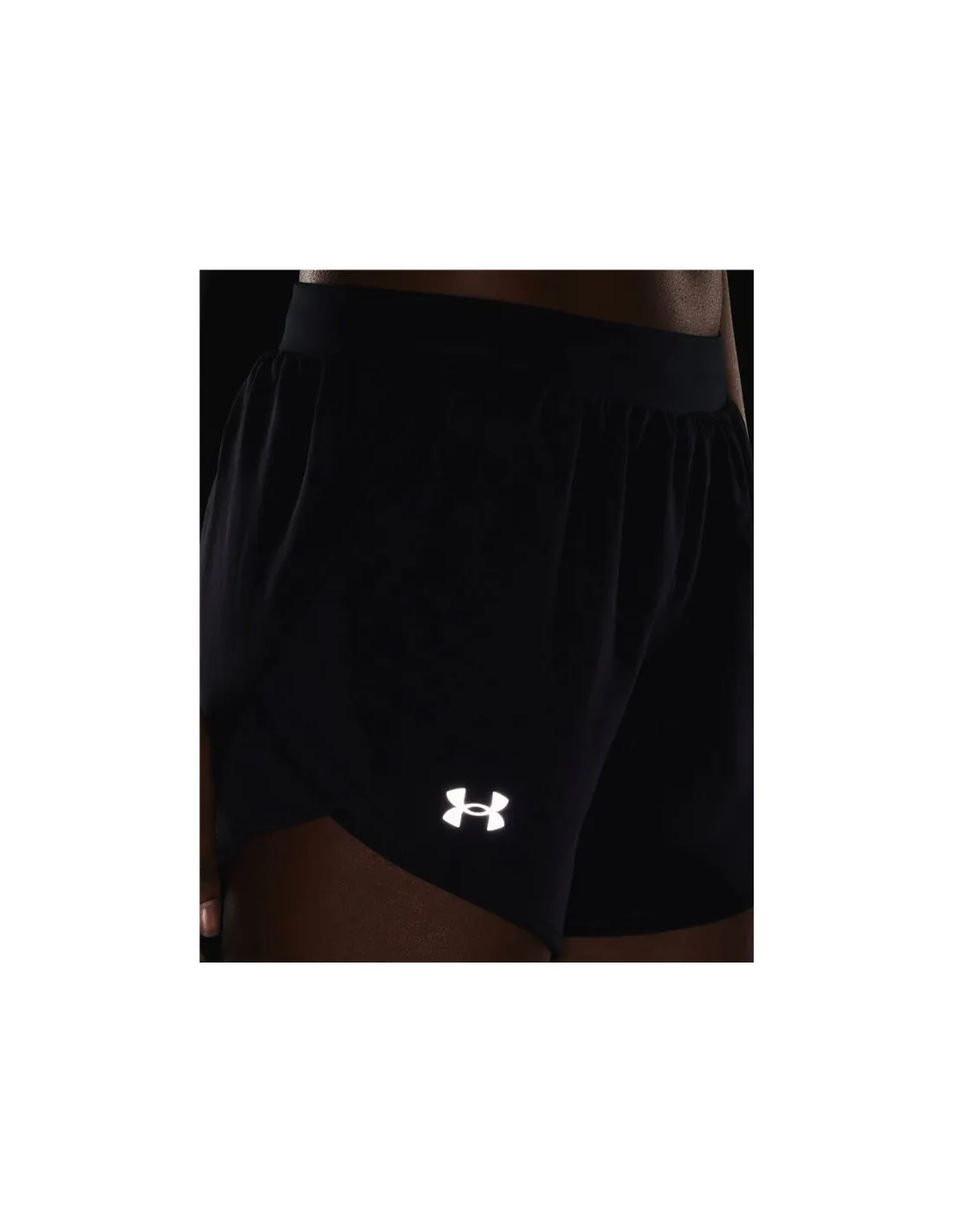PANTALONES CORTOS UNDER ARMOUR FLYBY 2.0 MUJER BK