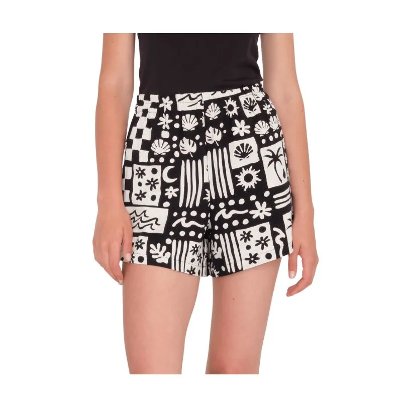 Pantalones cortos Volcom SUNNY WILD (BLACK) Mujer