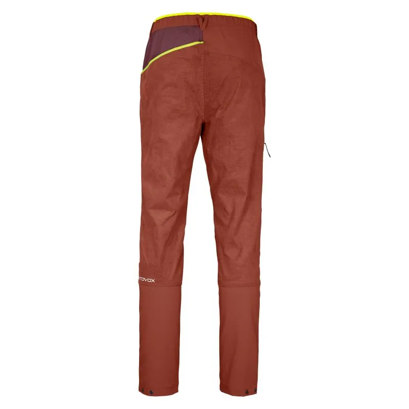 Pantalones de escalada Ortovox Pantalones Casale (naranja arcilla) hombre
