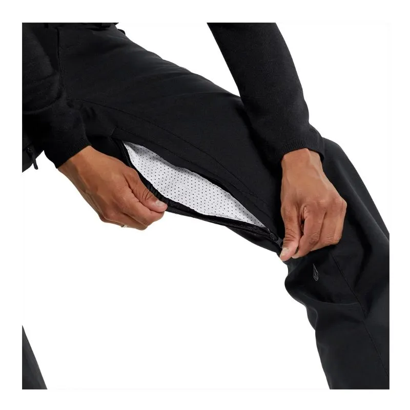 Pantalones de snowboard para hombre Volcom Freakin Snow Chino (NEGRO)
